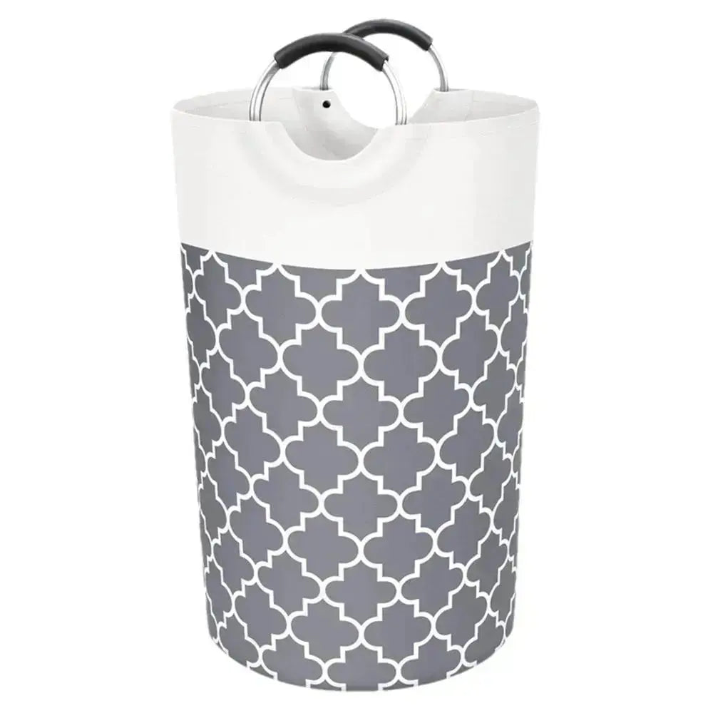 Decorative Essential Foldable Laundry Basket-Functional and Chic - smaller living