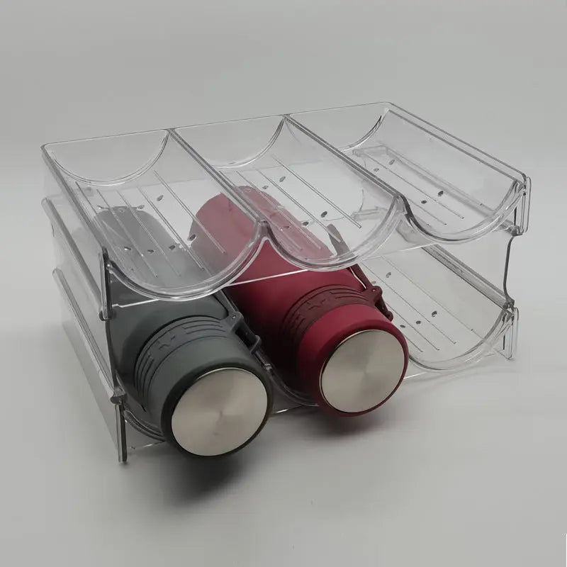 Foldable Water Bottle Storage Rack Plastic VENMATE smaller living