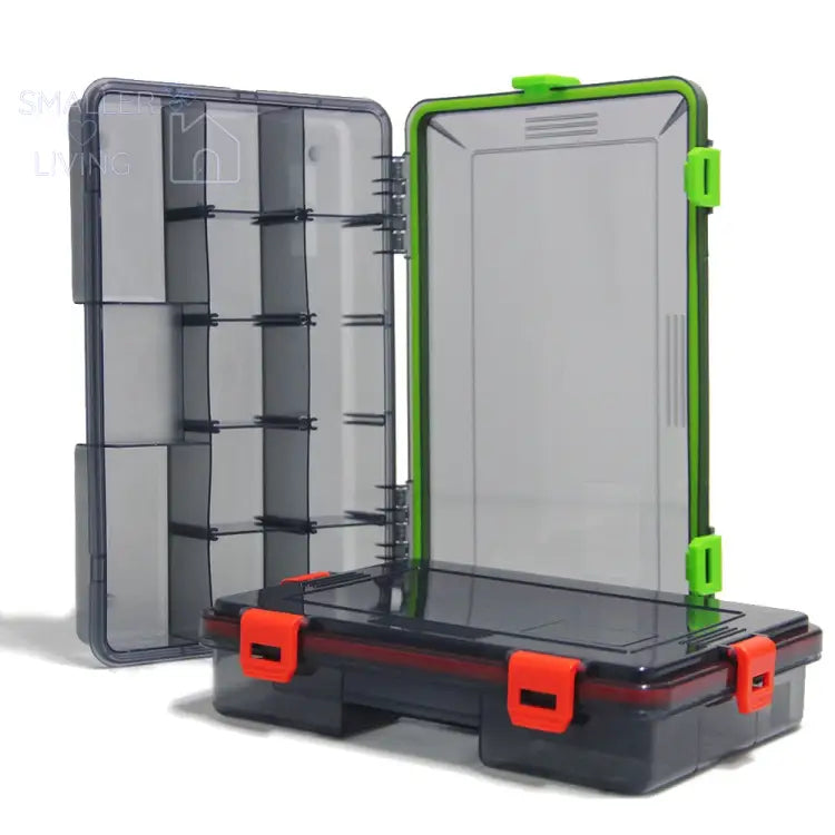 Large Capacity Waterproof Fishing Tackle Box for Storage