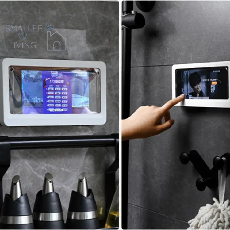 Home Wall Waterproof Mobile Phone Box-Touch Screen - dark